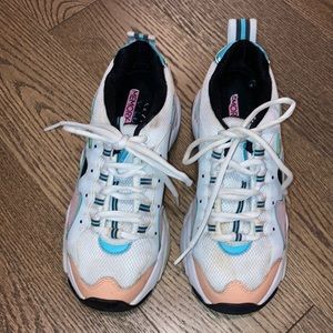 Women’s Skechers’ shoes.